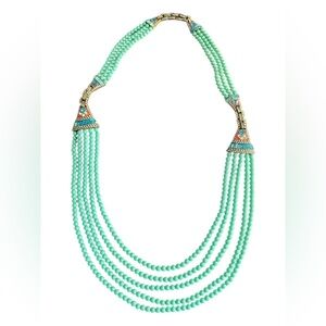 HEIDI DAUS Deco Master Clasp Multi-strand Beaded Necklace